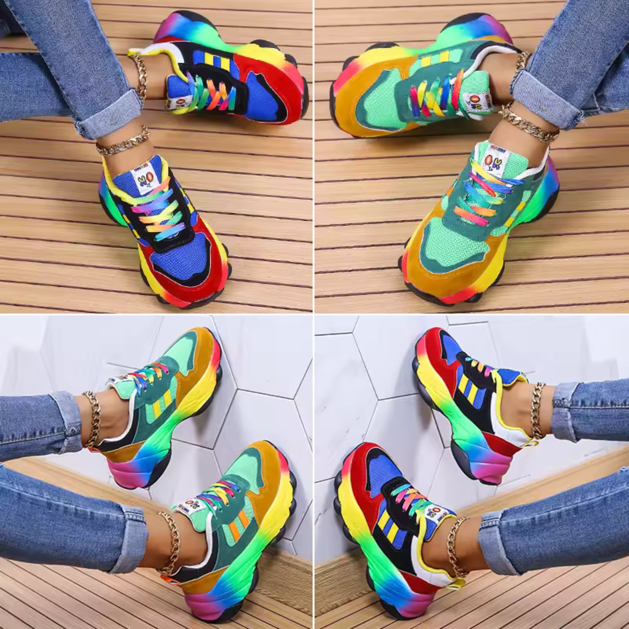 Women's LumiSneak™ | Vibrant Orthopedic Sneakers - photo 7