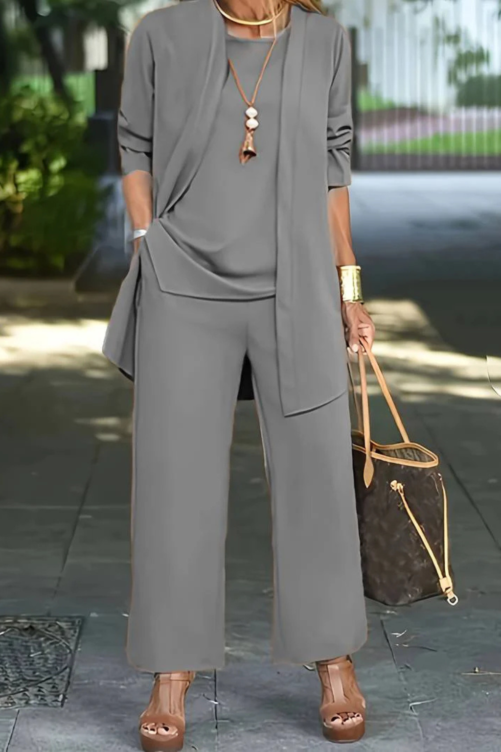 Completo elegante da donna formale in 3 pezzi