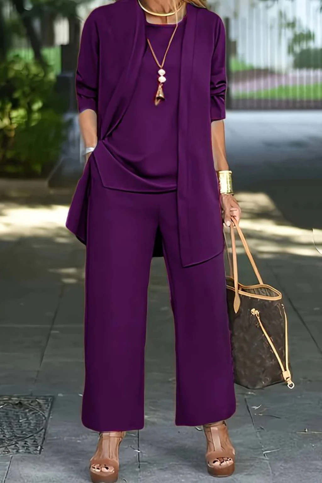 Completo elegante da donna formale in 3 pezzi