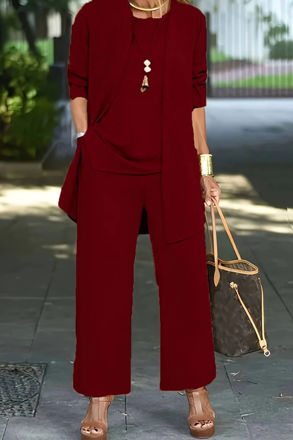 Completo elegante da donna formale in 3 pezzi