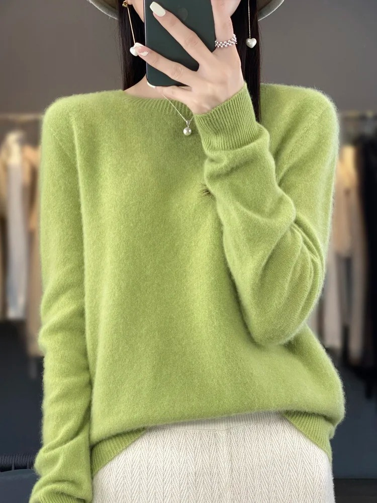 Women's Luxe Soft-Knit Crew Neck Sweater - photo 4