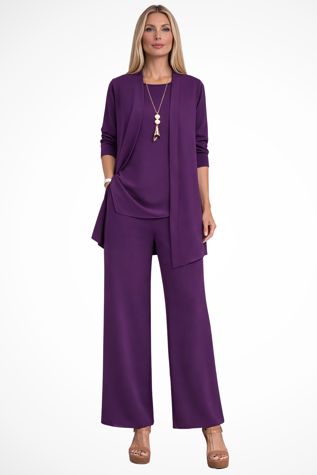 Completo elegante da donna formale in 3 pezzi