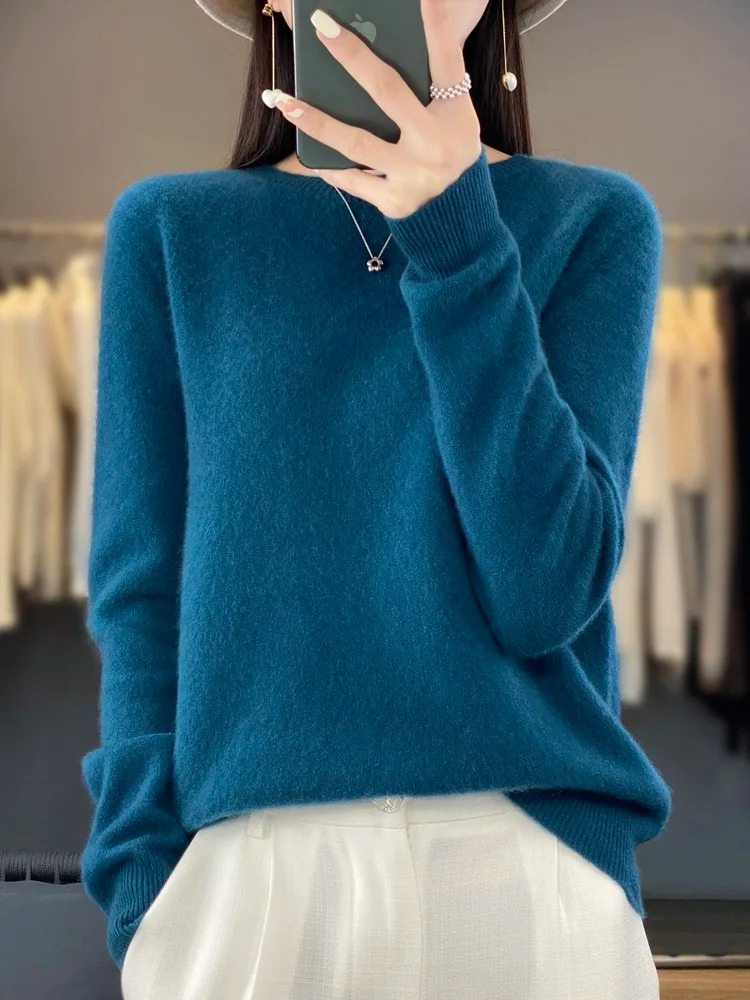Women's Luxe Soft-Knit Crew Neck Sweater - photo 14