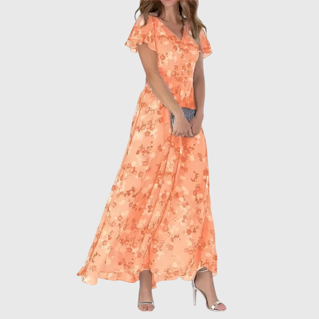 Lola - Women's Flattering Wrap Midi Dress - photo 1