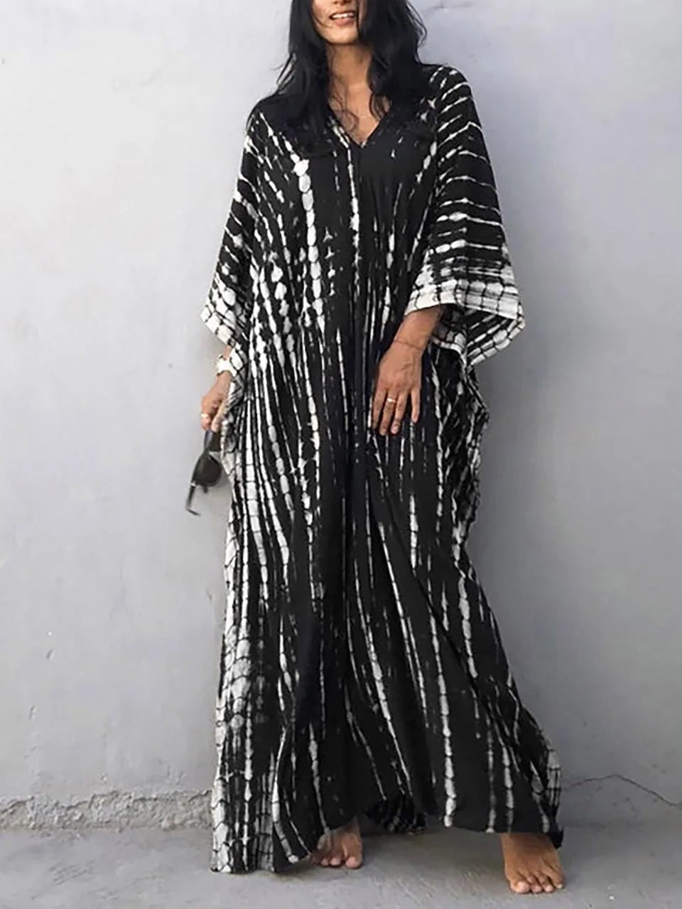 Kayla - Women's Caftan Maxi Summer Dress - photo 14