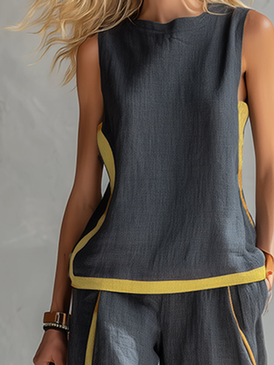 Leila™ | Elegant Cotton & Linen Suit - photo 1
