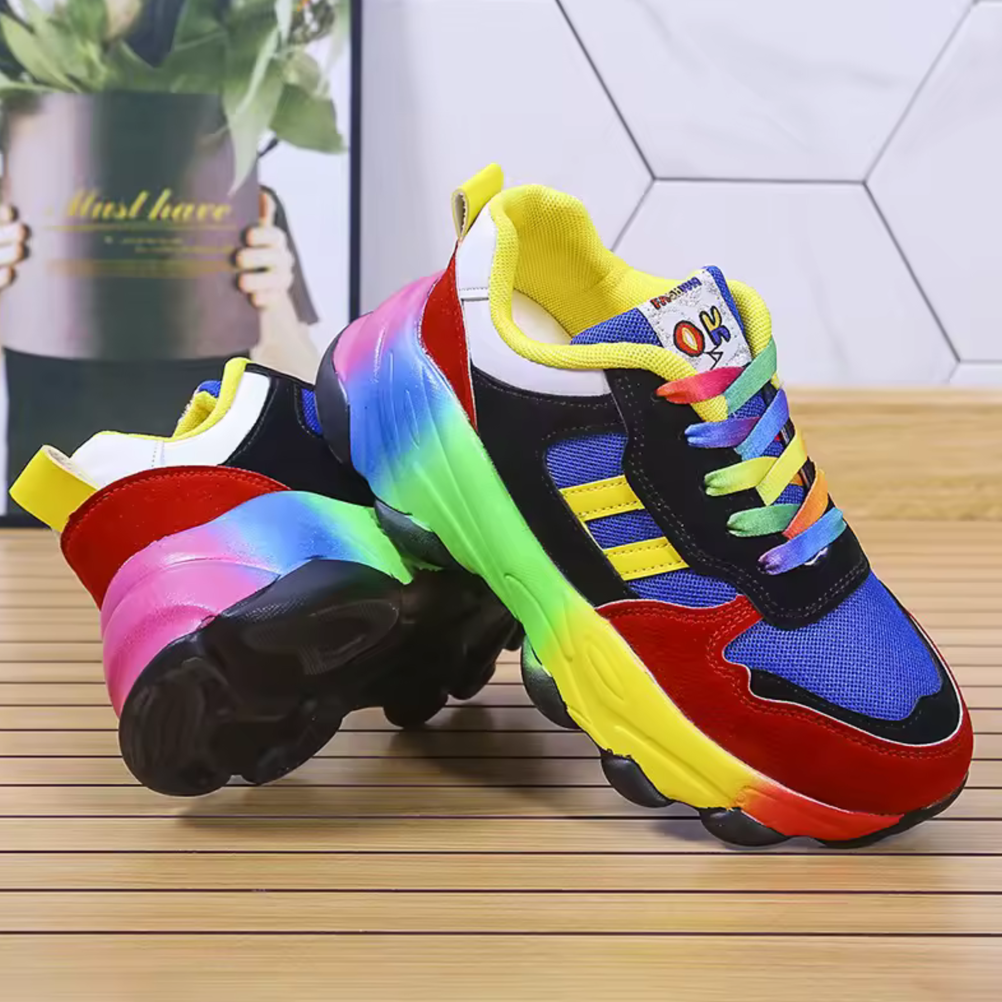 LumiSneak™ da donna | Sneakers ortopediche vivaci