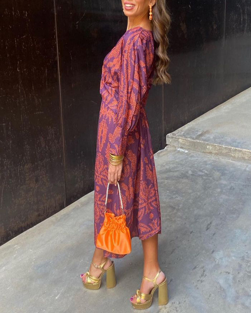 Violet | Women’s Wedding Guest A-Line Maxi Dress - photo 2