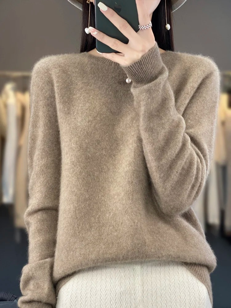 Women's Luxe Soft-Knit Crew Neck Sweater - photo 1