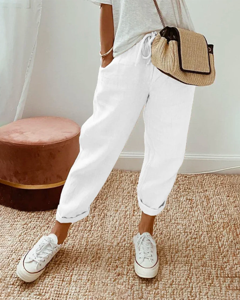 Breathable Comfort Cotton Pants | Moisture-Wicking - photo 5