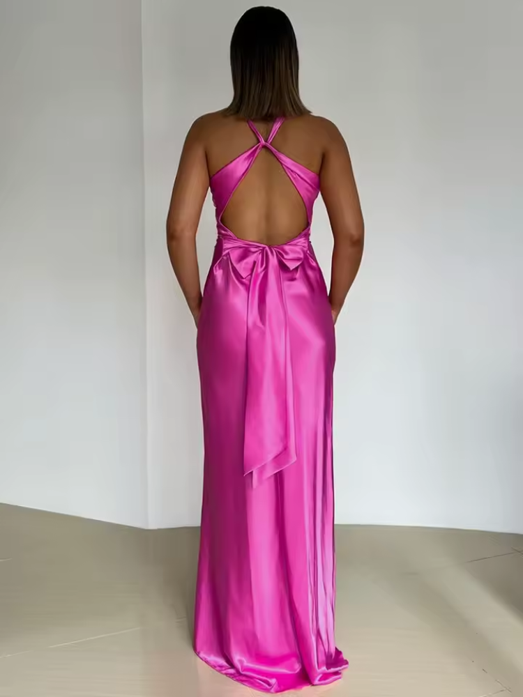 Women's Sleeveless Party Dress - Chic Design - photo 7