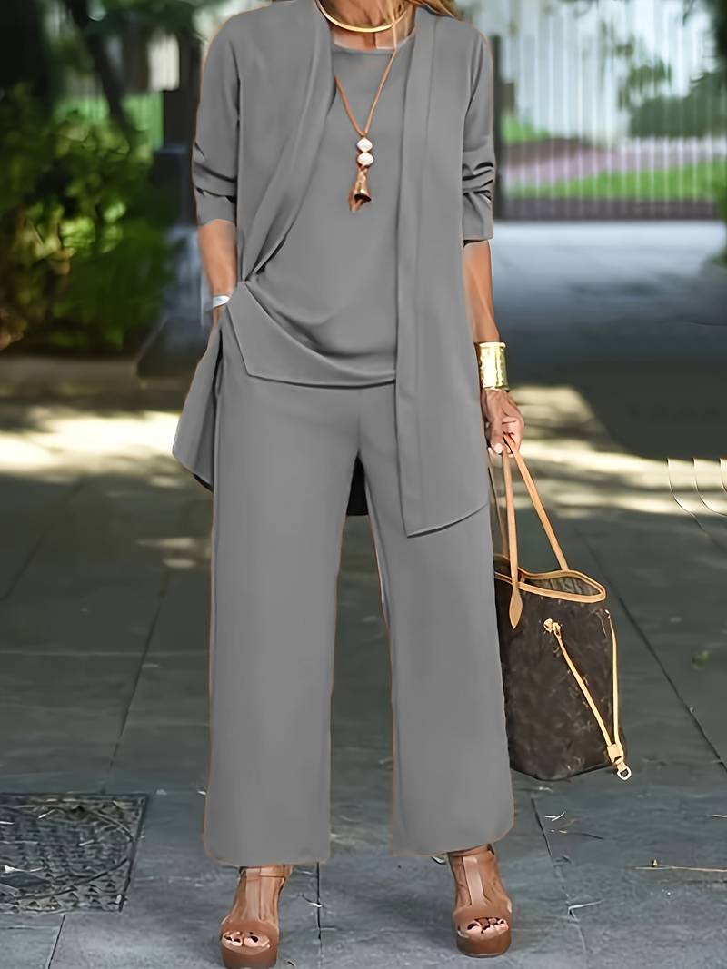 Three-Piece Pant Set for Women - photo 6