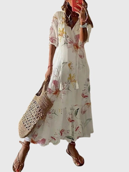 Abito lungo Boho Vintage da donna