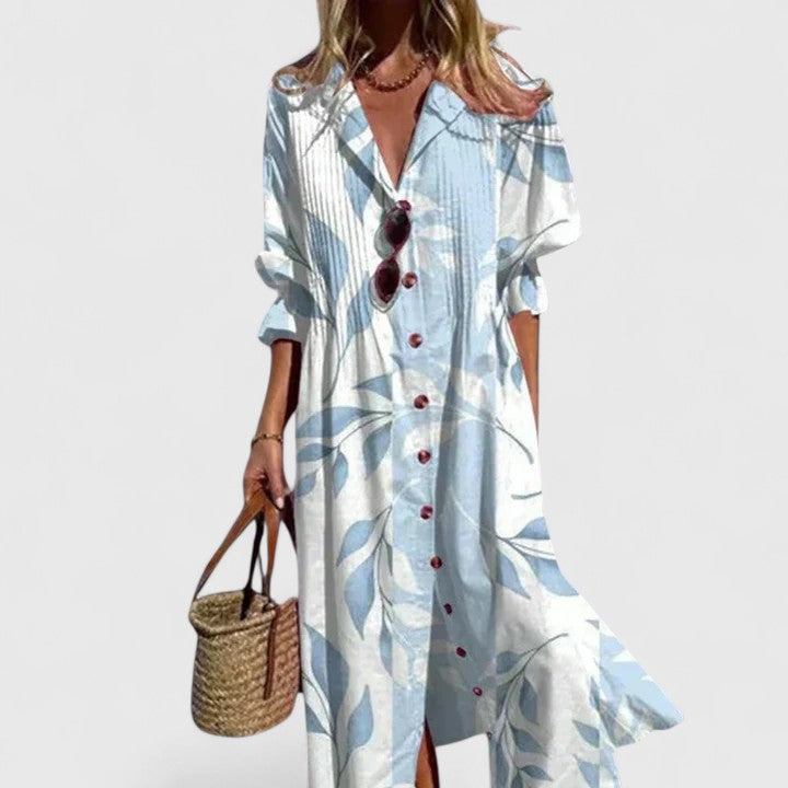Paula - Rochie Boho Maxi pentru damă