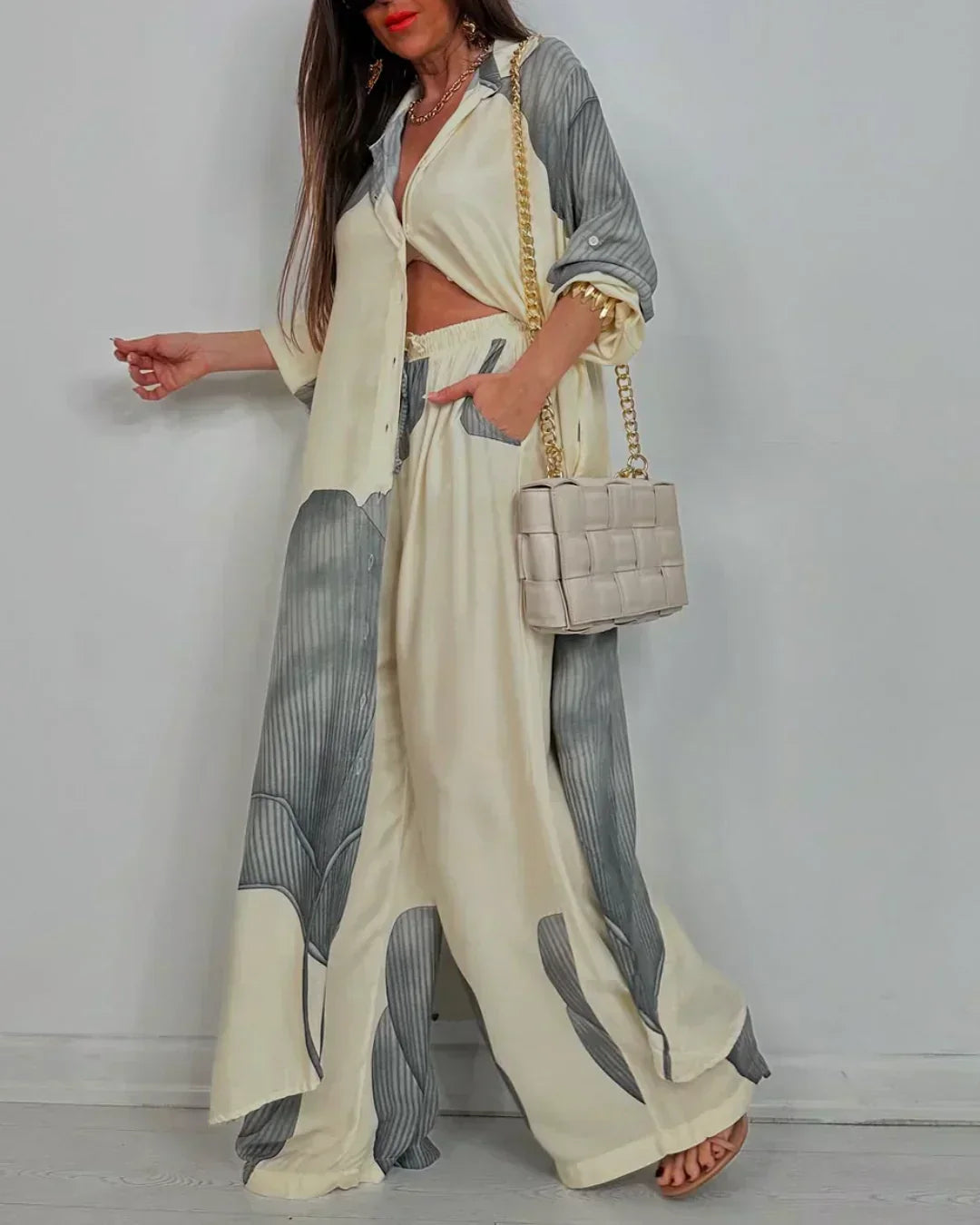 Women's Two Piece Trouser Suit for Weddings and Work - photo 1