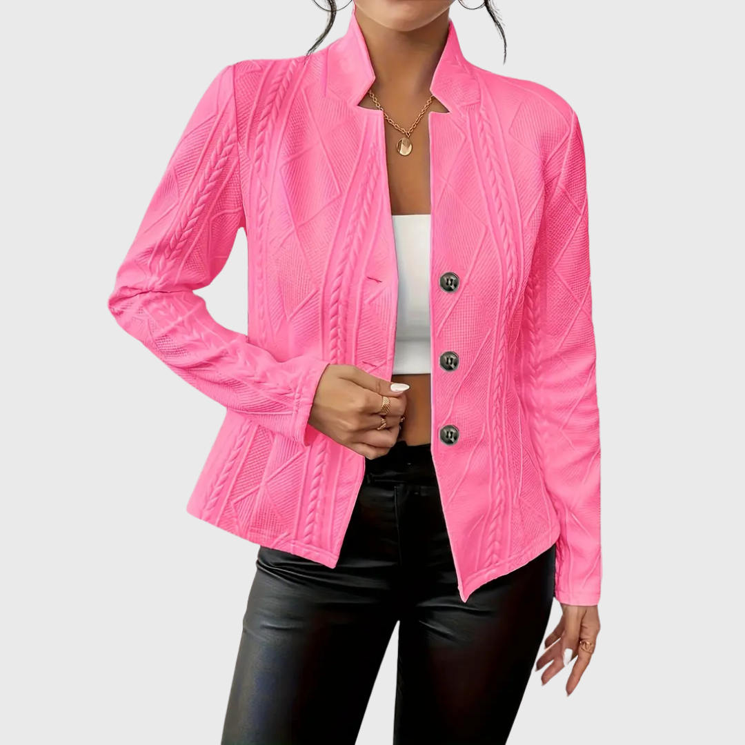 Blazer sartoriale alla moda dalla vestibilità elegante