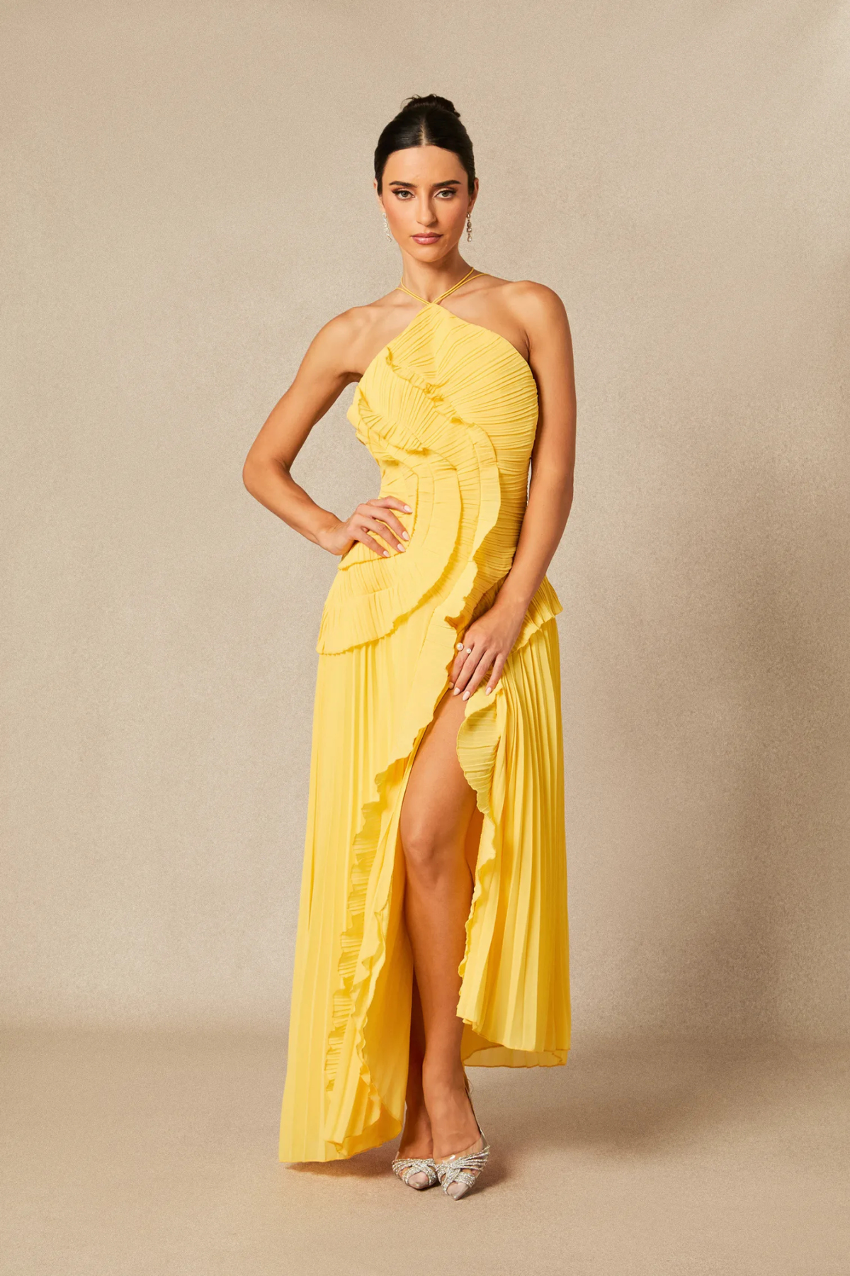 Women's Laghetta Floral Wedding Guest Maxi Dress - photo 9