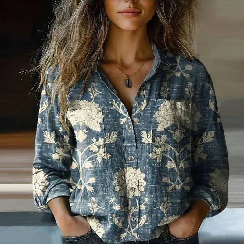 Women's Button-Down Shirt with Comfortable Fit - photo 3