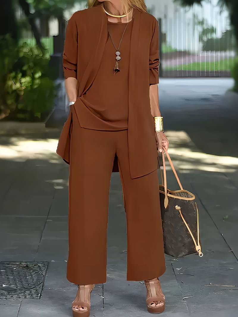Three-Piece Pant Set for Women - photo 5