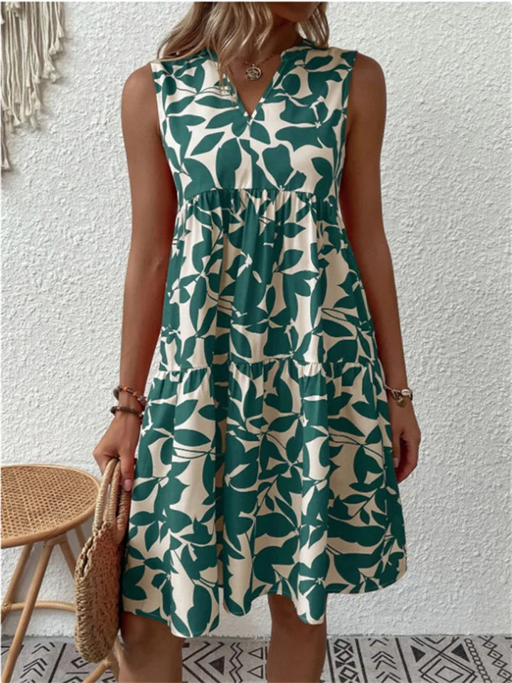 Women's Floral A-Line Summer Dress - photo 1