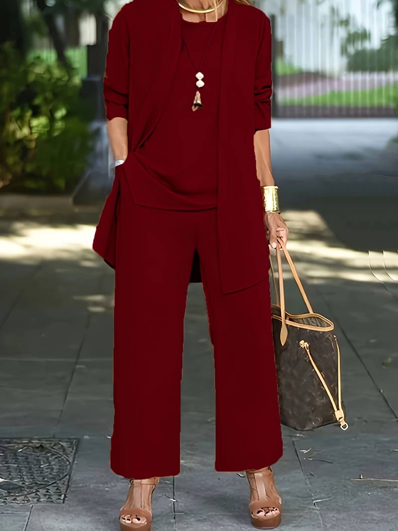 Three-Piece Pant Set for Women - photo 3