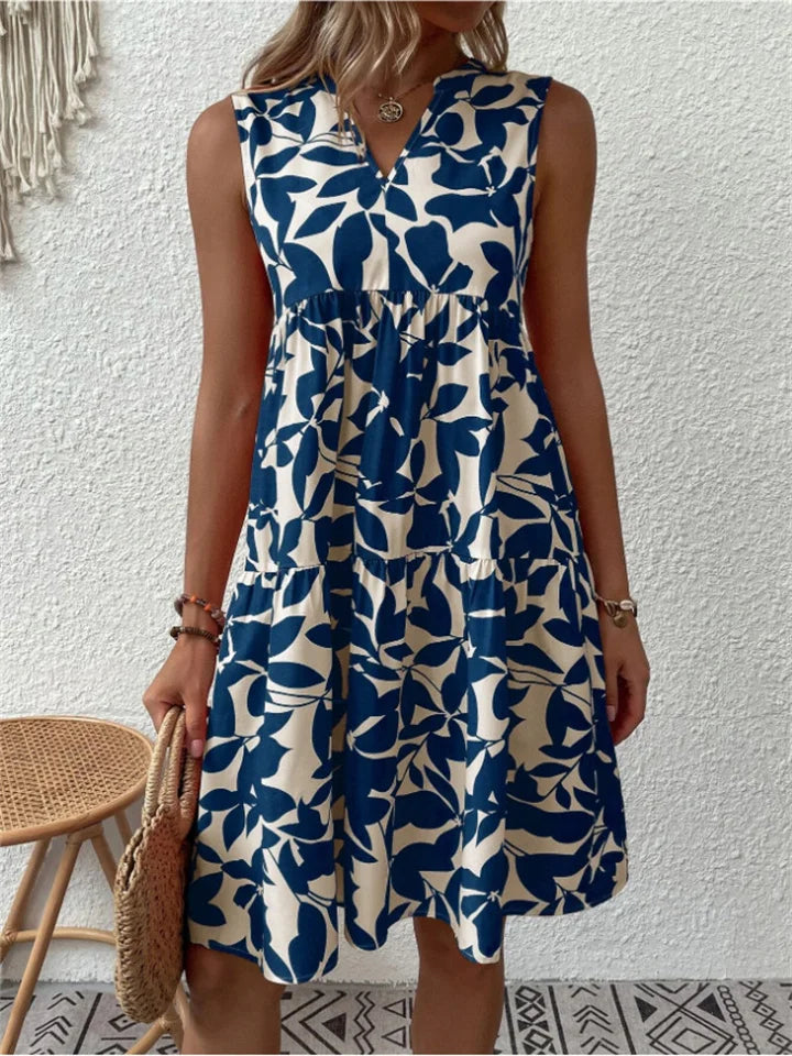 Women's Floral A-Line Summer Dress - photo 2