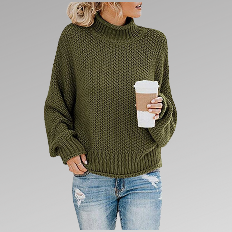 Women's Knitted Sweater - Comfortable and Timeless - photo 2