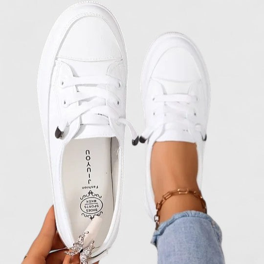 Women's Low Top Orthopedic Sneakers with Lace Up Fit - photo 7