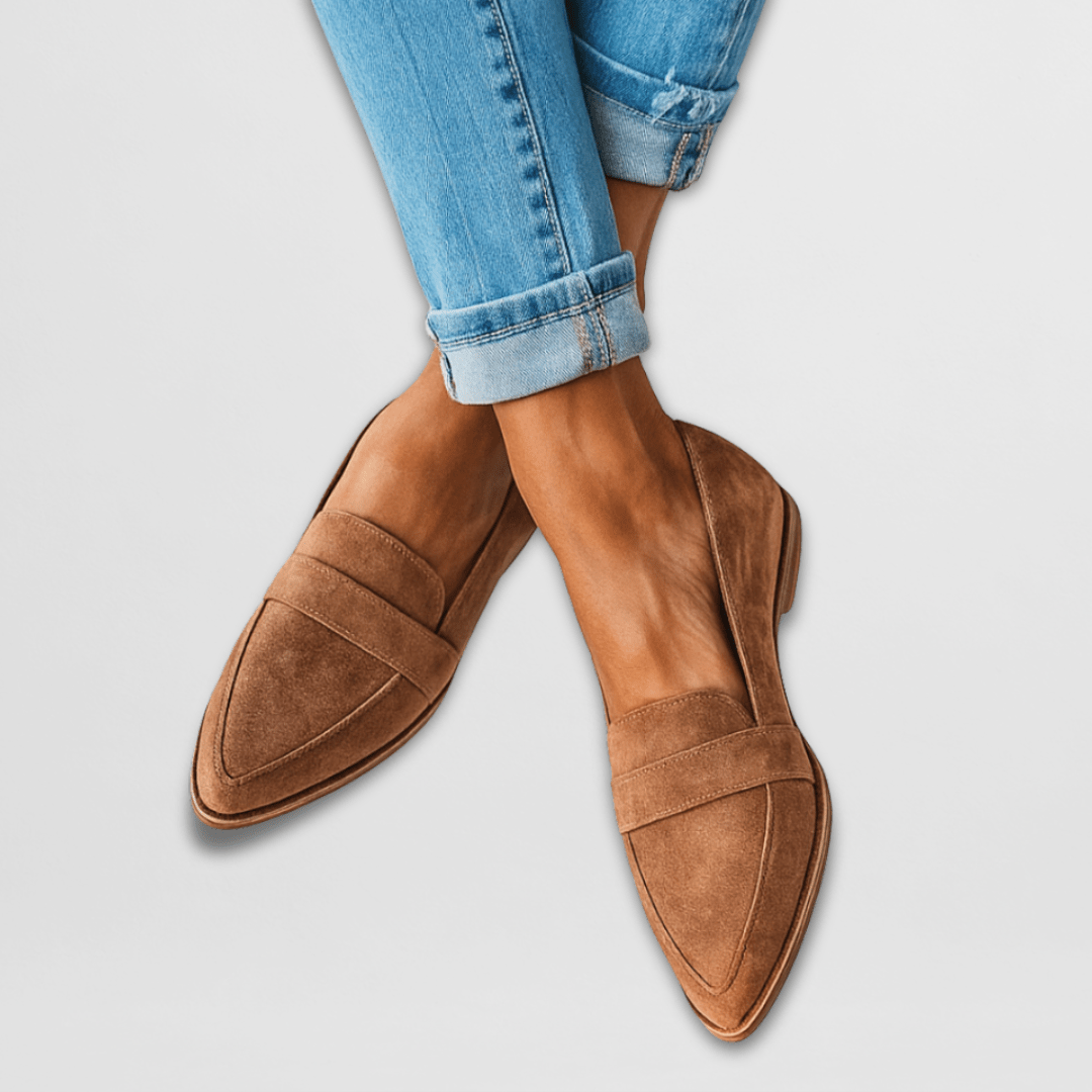 Helen - Women's Soft Suede Loafers - photo 1