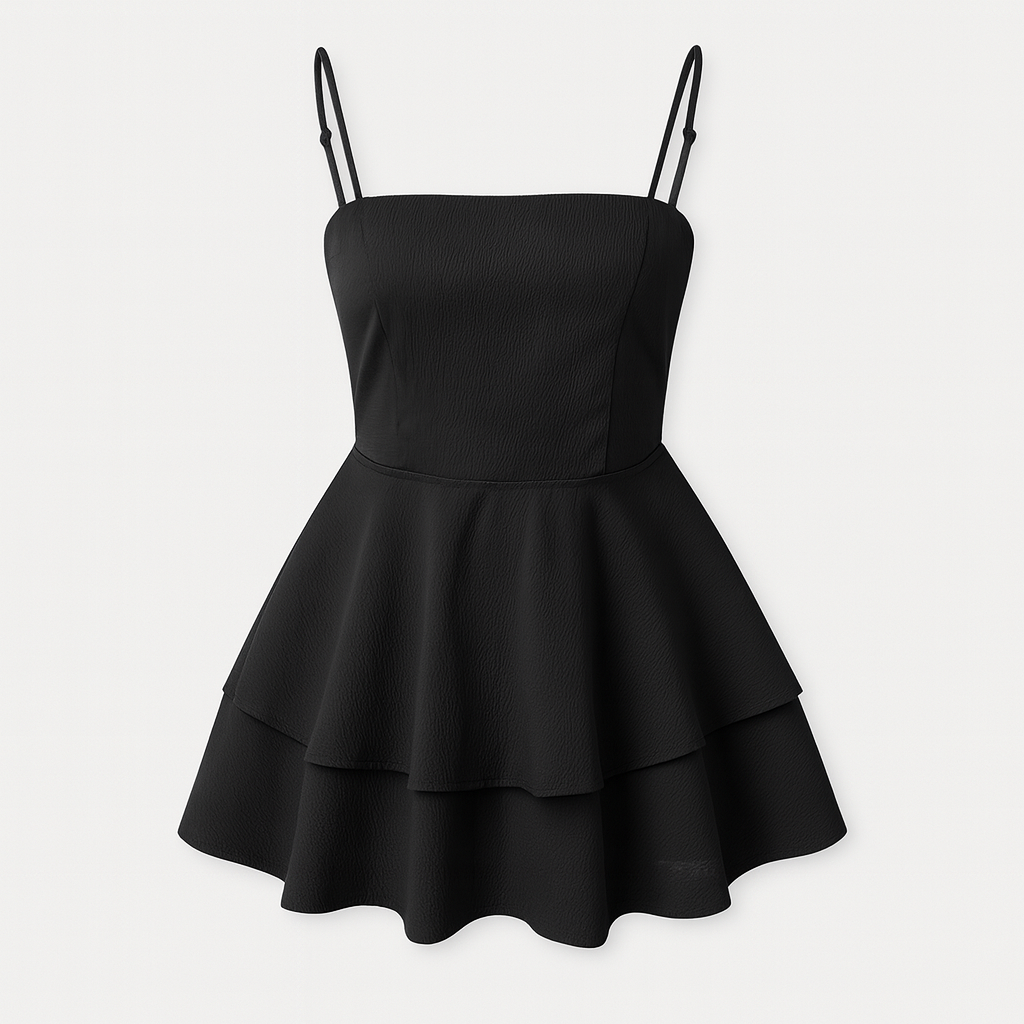 Women's Wedding Guest Mini Dress with Flattering Drape - photo 4