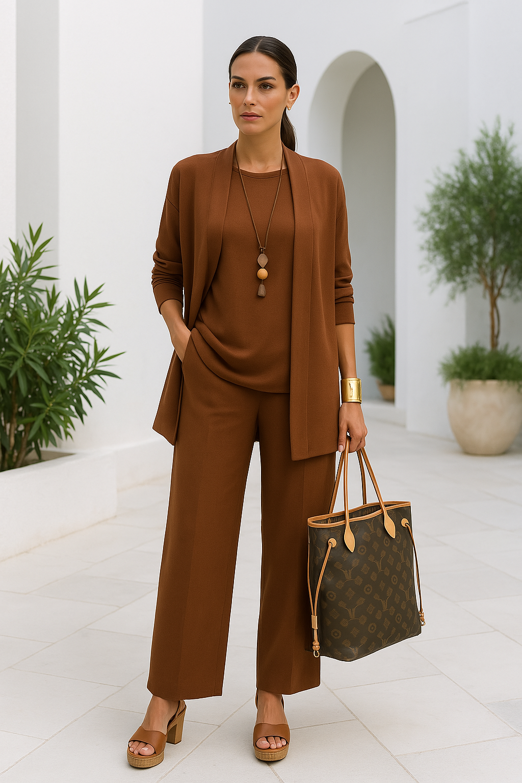 Three-Piece Pant Set for Women - photo 10