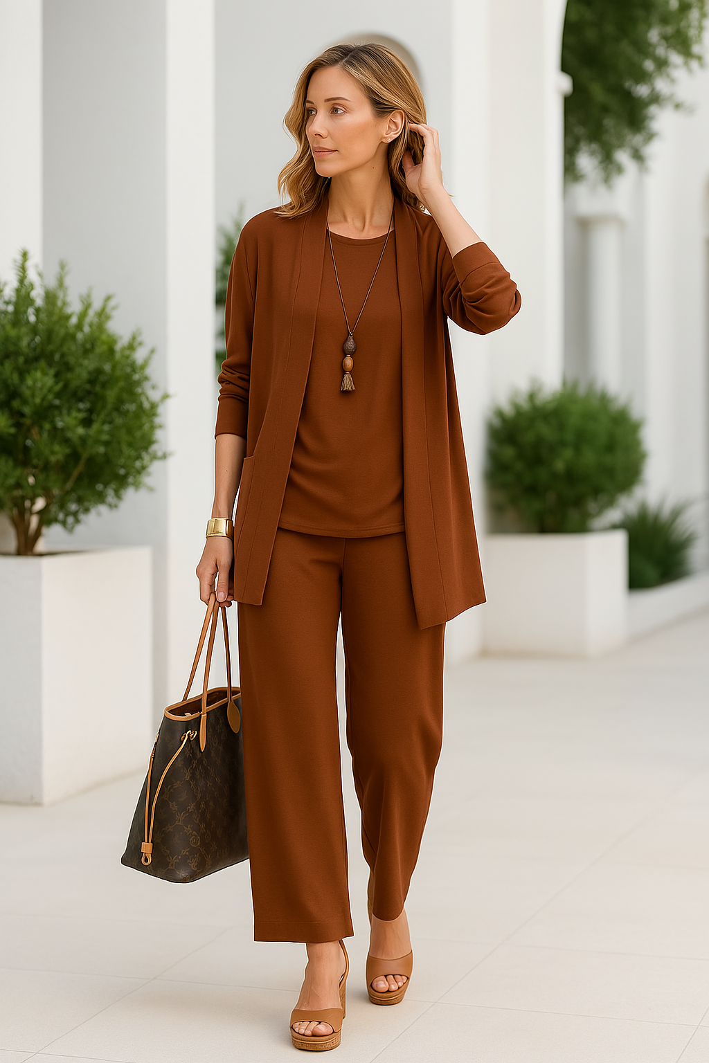 Three-Piece Pant Set for Women - photo 9
