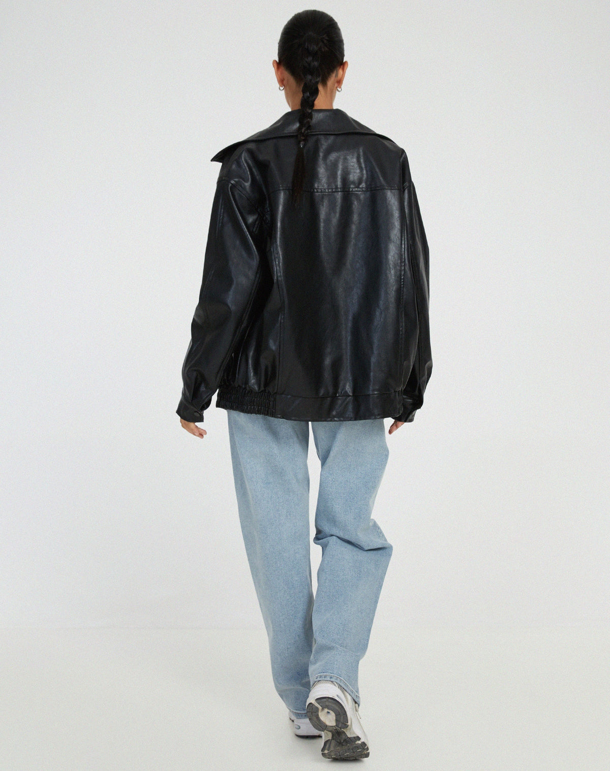Meadow - Women's Leather Jacket Casual PU Leather - photo 7
