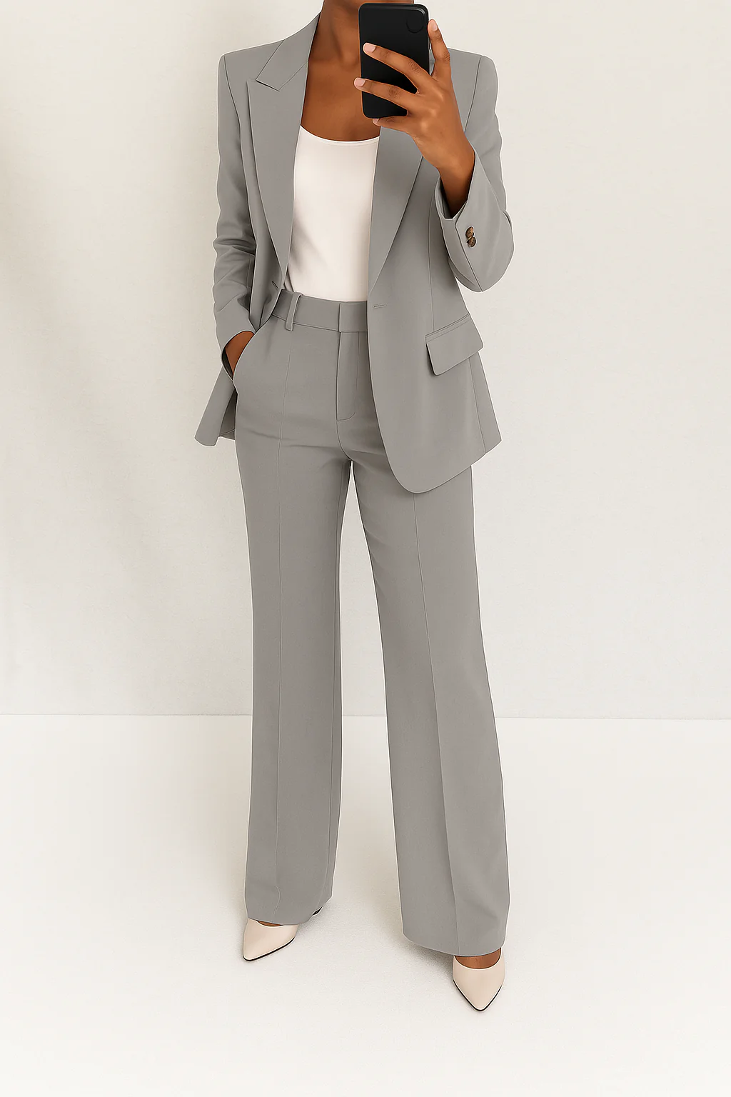 Women's Professional Two-Piece Suit for Work and Events - photo 2