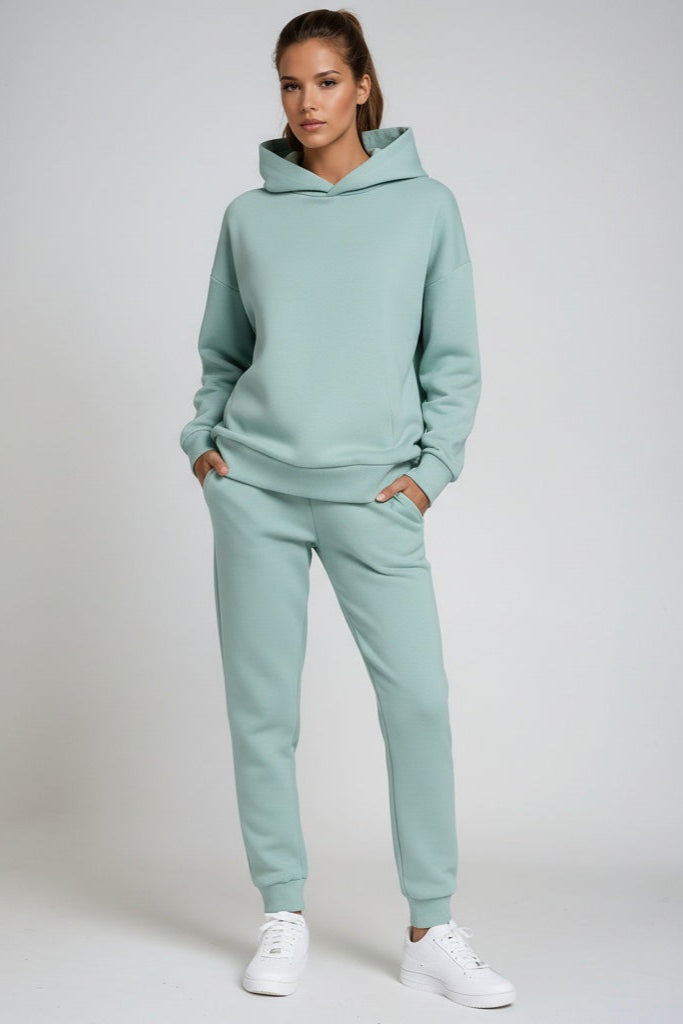 Ciara - Women's Two-Piece Set with Hooded Sweatshirt