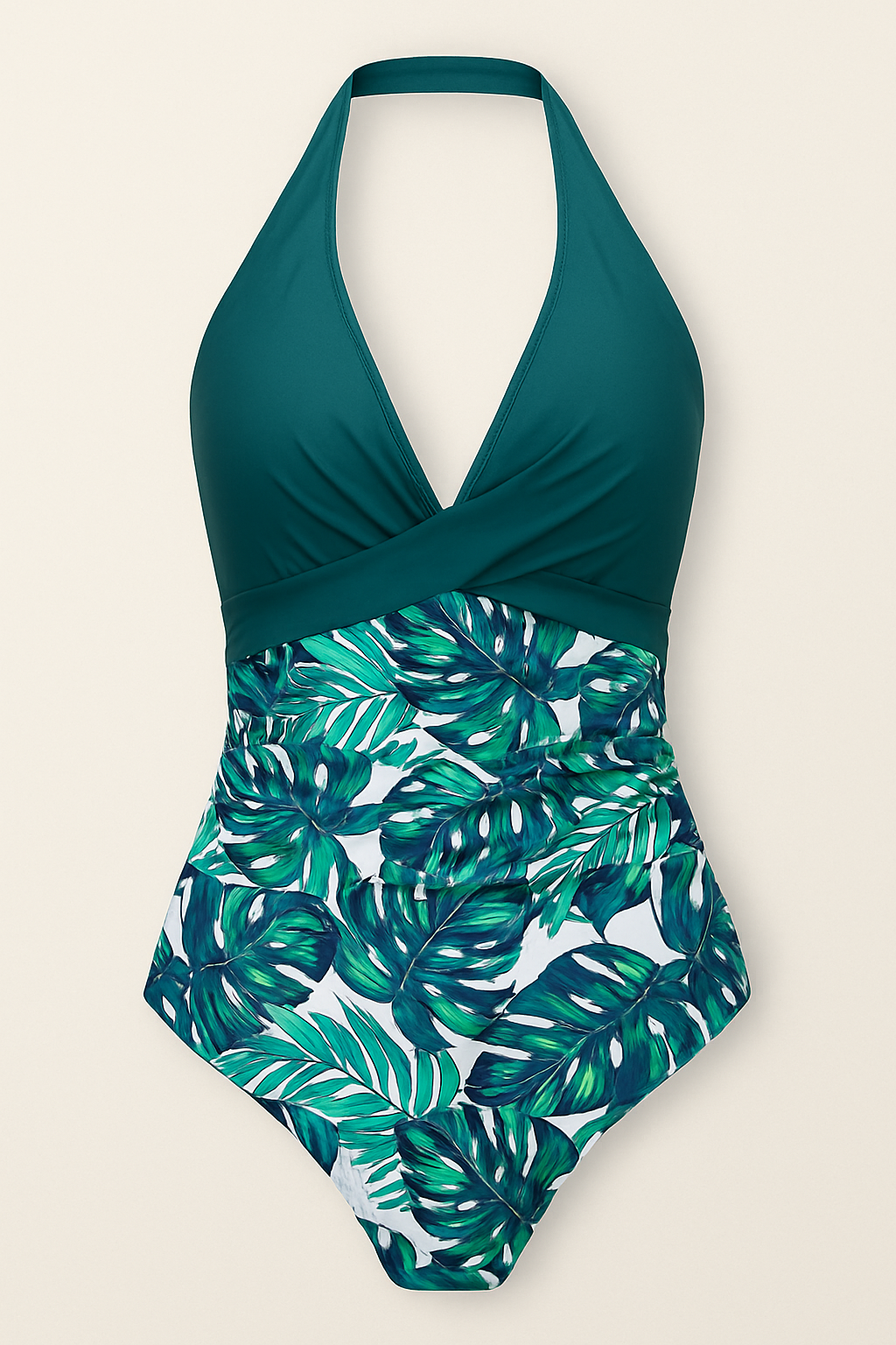 Women’s Halter Wrap One-Piece Swimsuit - photo 5