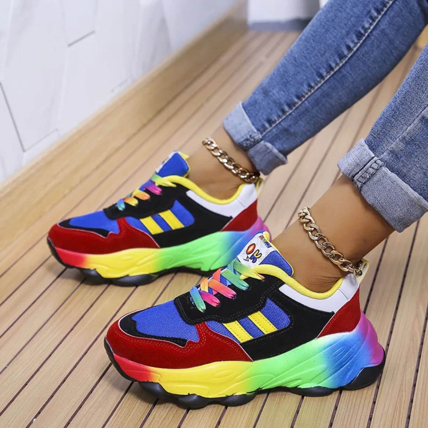 Women's LumiSneak™ | Vibrant Orthopedic Sneakers - photo 1