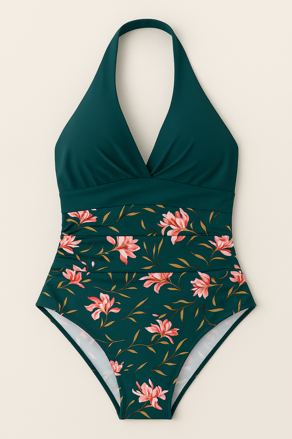 Women’s Halter Wrap One-Piece Swimsuit - photo 9
