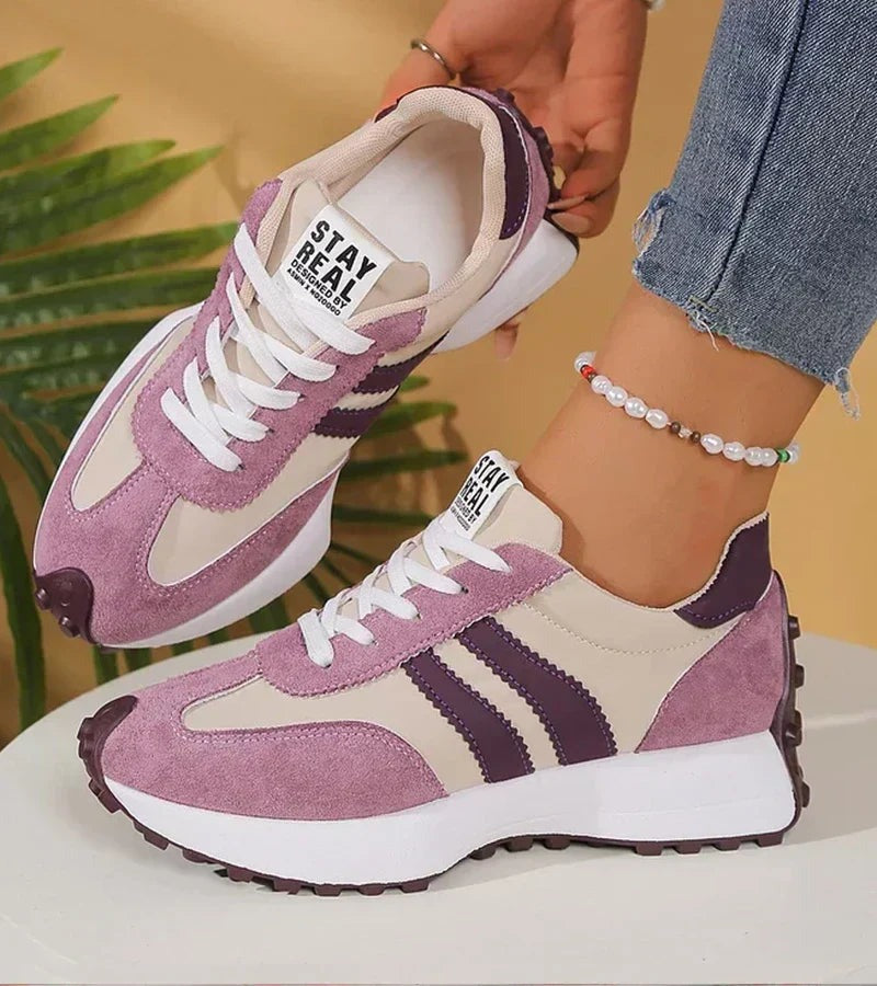Women's Platform Sneakers for Walking | Orthopedic Arch Support Comfort - photo 1