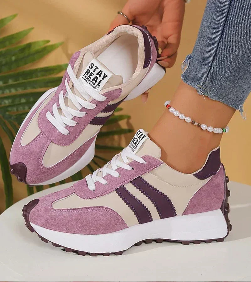 Women's Platform Sneakers for Walking | Orthopedic Arch Support Comfort - photo 1