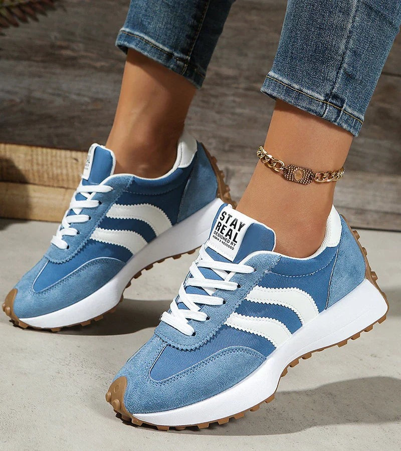 Women's Platform Sneakers for Walking | Orthopedic Arch Support Comfort - photo 6