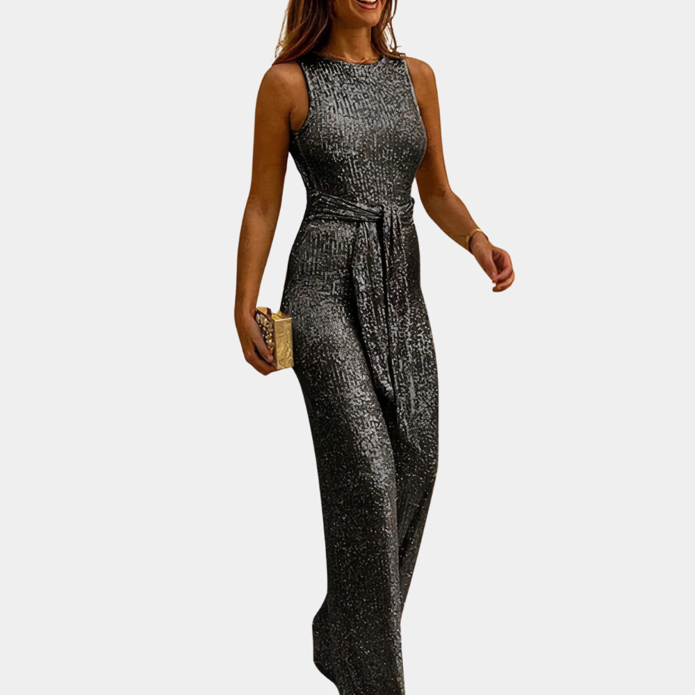Monica - Women's Glitter Party Jumpsuit
