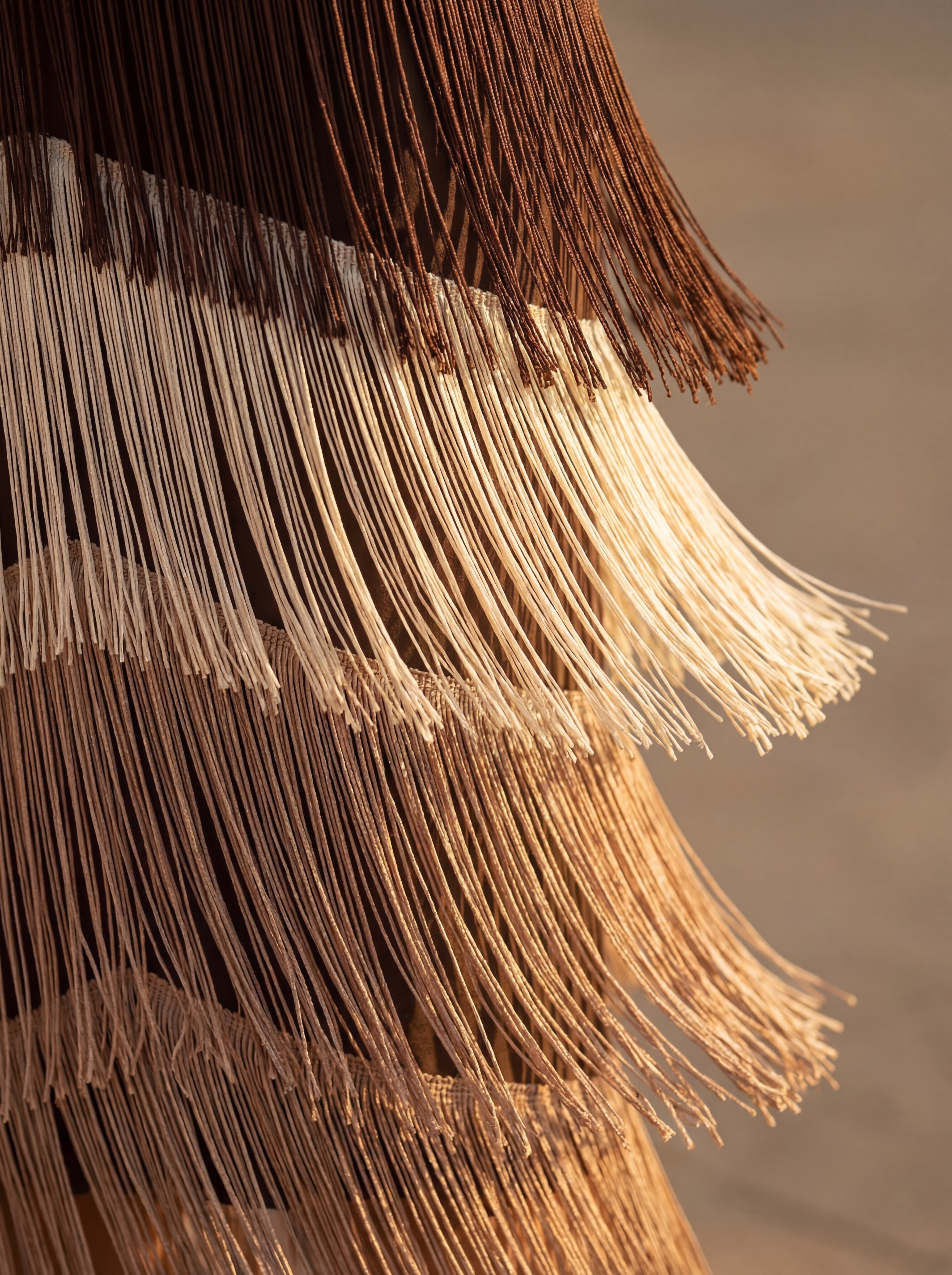 Women's Maxi Dress with Decorative Fringe - photo 3
