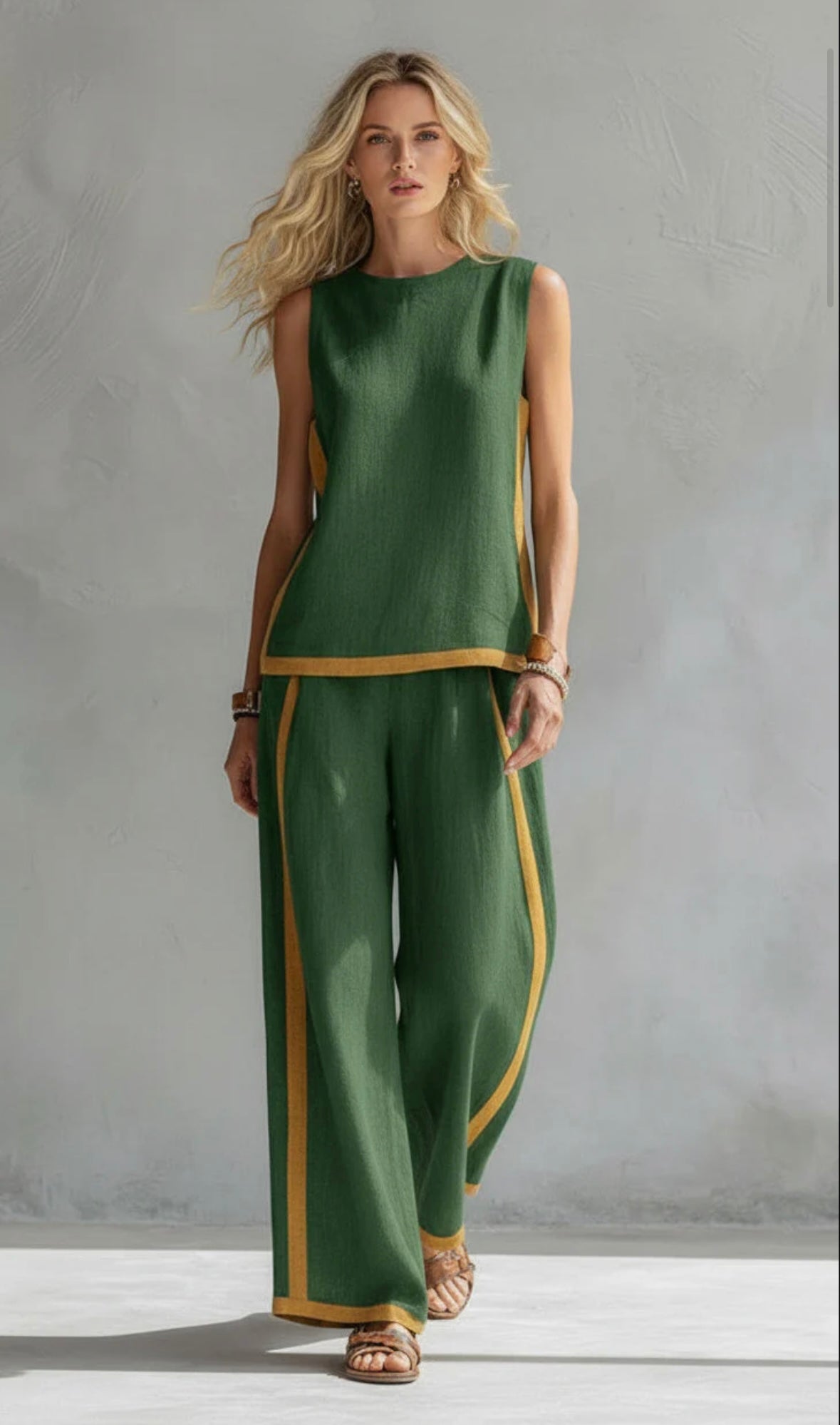 Leila™ | Elegant Cotton & Linen Suit - photo 5