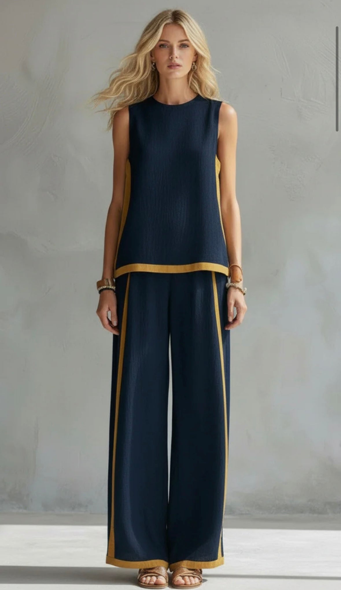 Leila™ | Elegant Cotton & Linen Suit - photo 6