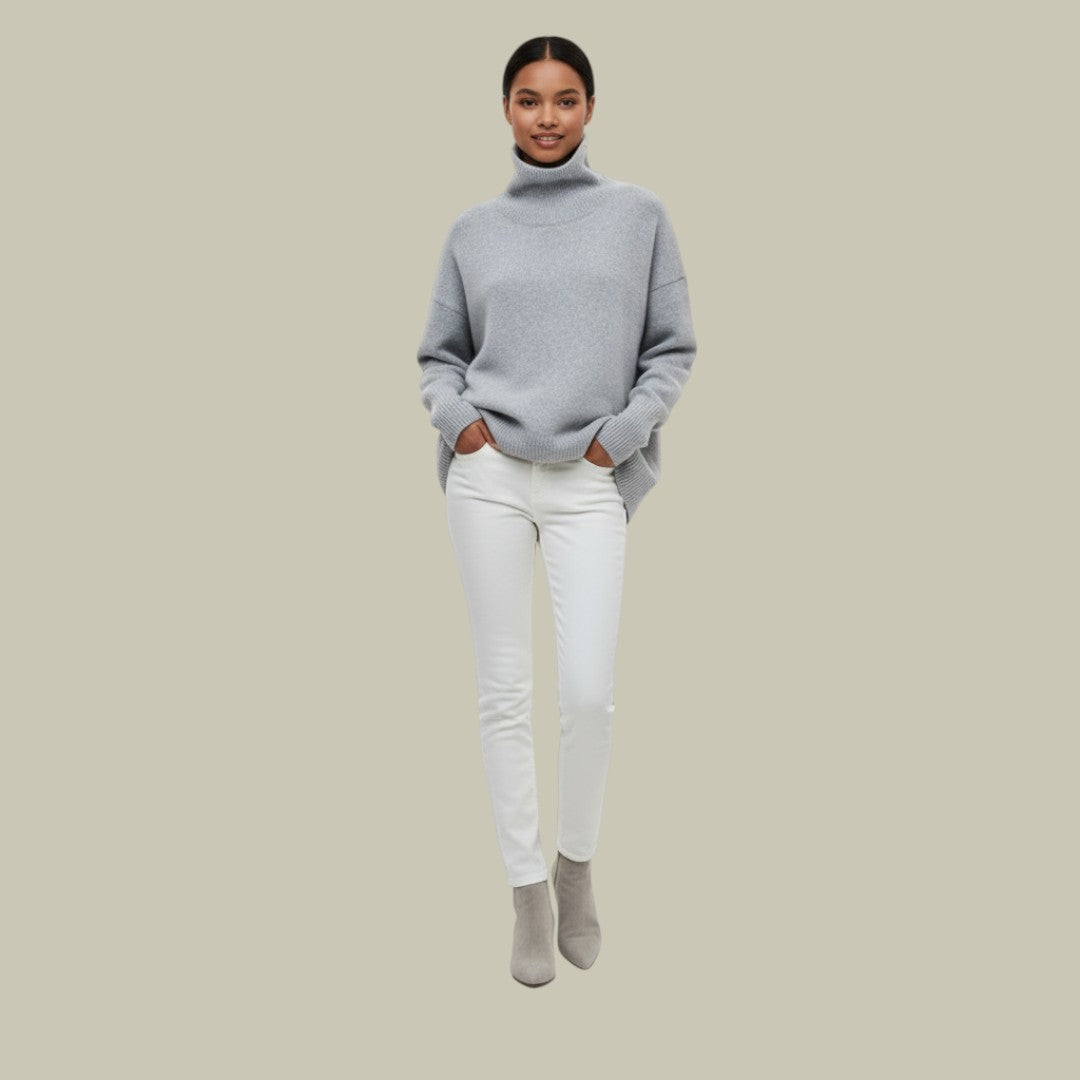 Rachel - Women's Winter Oversized Loose Fit Turtlenecks - photo 6
