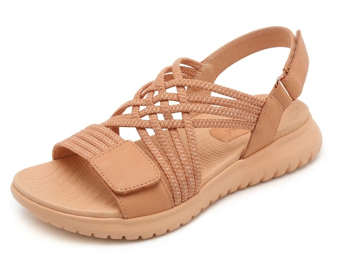 Women's Orthopedic Platform Sandals With Cushioned Arch Support — Stylish Comfort Heels for All-Day Wear