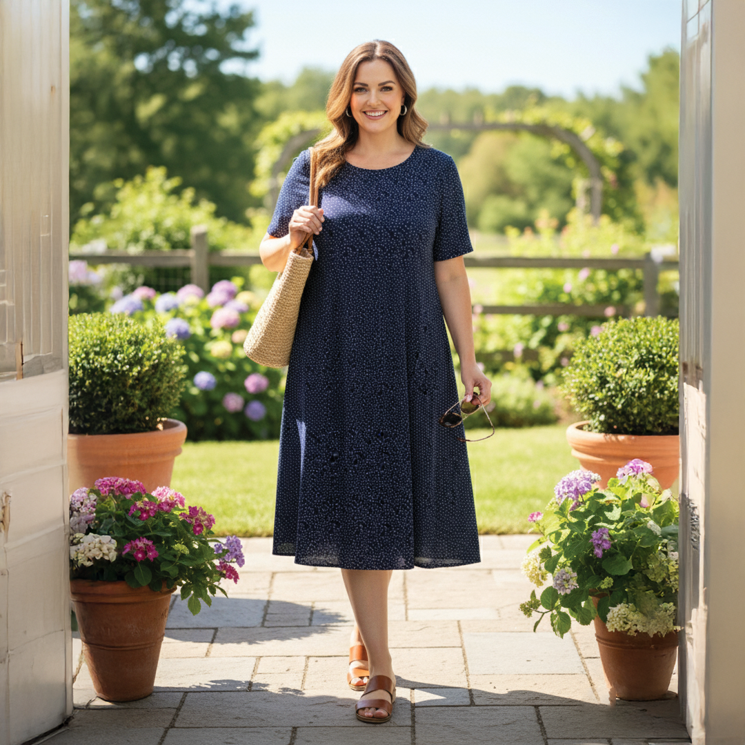 Chic Floral Short Summer Dress - photo 1