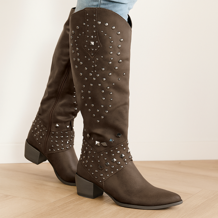 Western Knee-High Boots for Women - photo 1