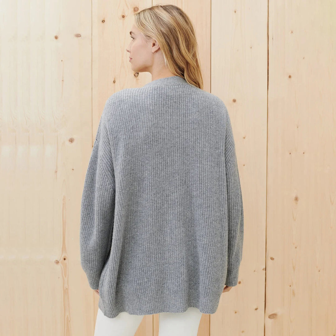 Luxurious Oversized Cashmere Cardigan - photo 9